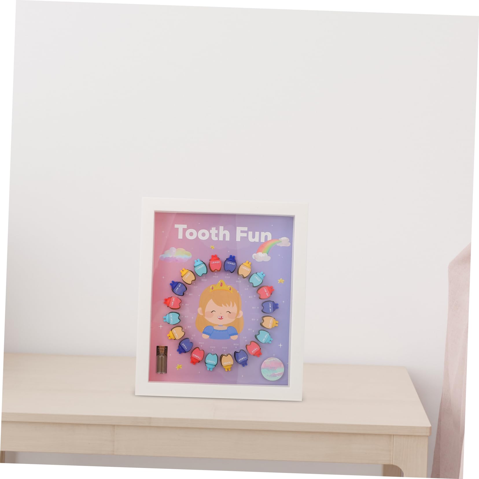 Boîte à Dents de Bébé en Plastique, 1 Set, Compartiments