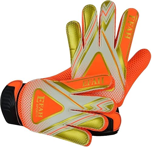 Miniatura 3 de Guantes de portero de fútbol, para niños, guantes de fútbol con fuertes agarres en las palmas