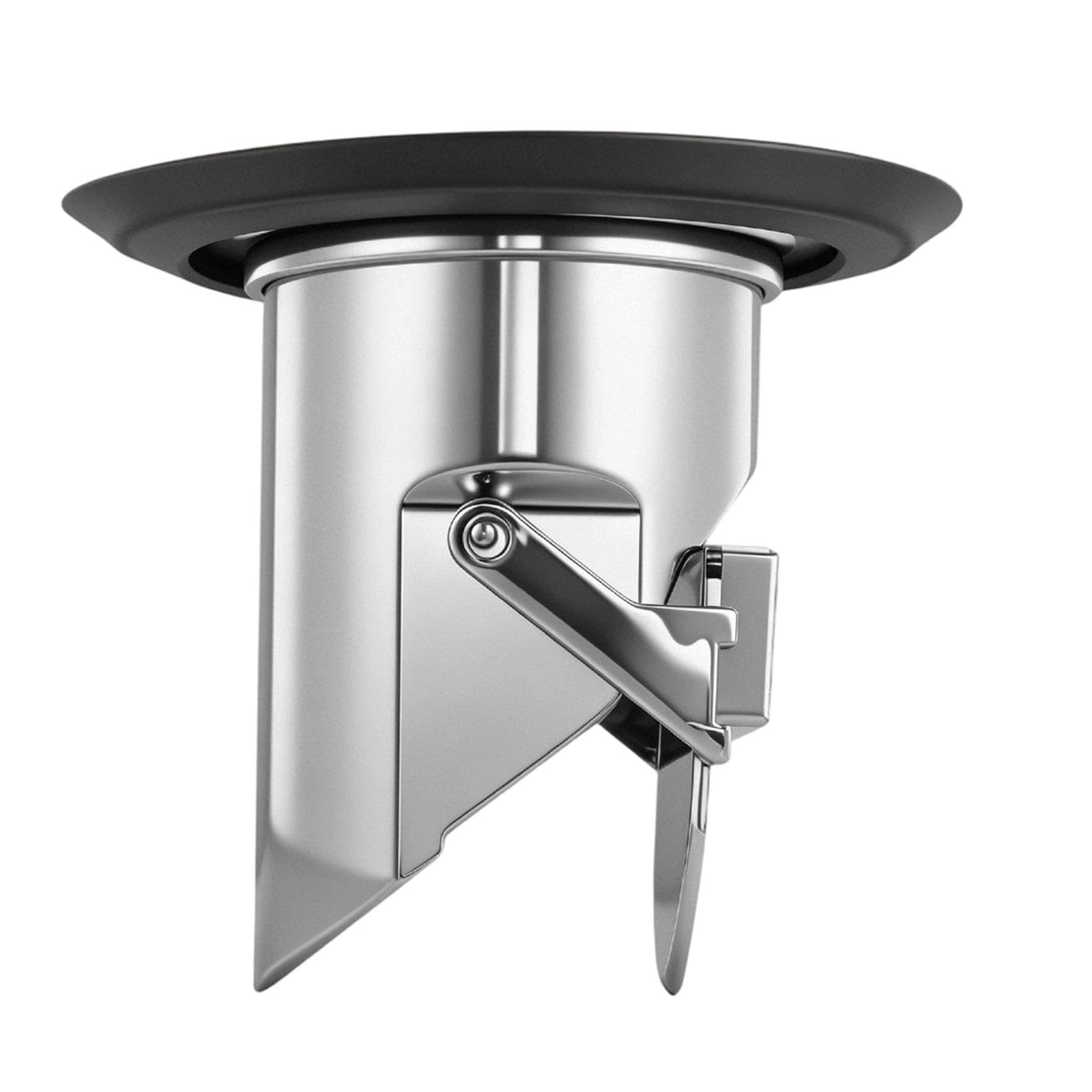 Upgrades Metal Shower Drain Stopper with Not Smell Feature & Simple Installation for Modern Bathrooms Bathroom Drain Lid