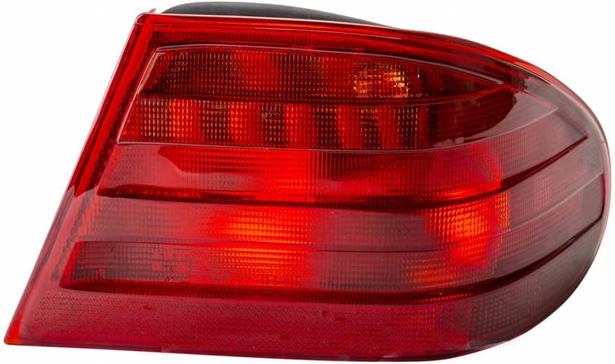 CarLights360 For Mercedes-Benz E300 Tail Light 1995 96 97 98 1999 Passenger Side w/Bulbs Sedan For MB2805101 | 210 820 46 64