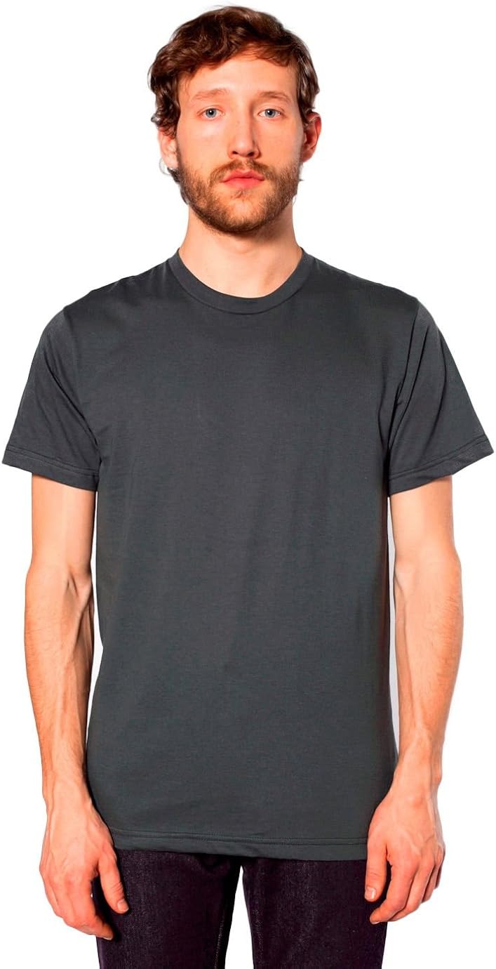 American Apparel Men's Unisex Fine Jersey Short-Sleeve T-Shirt : Clothing, Shoes & Jewelry