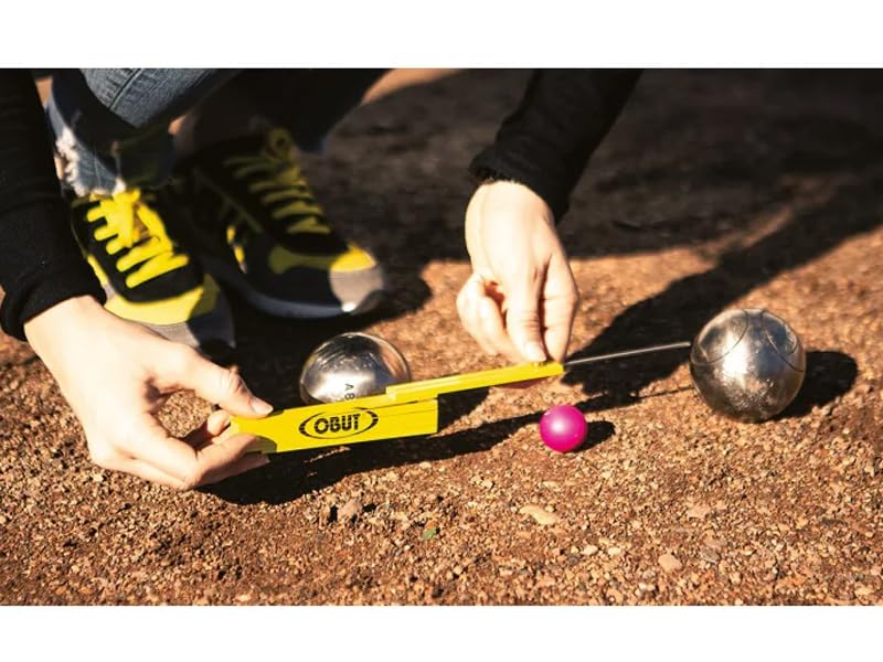 Obut Mètre pétanque pliable bande jaune MTIJA