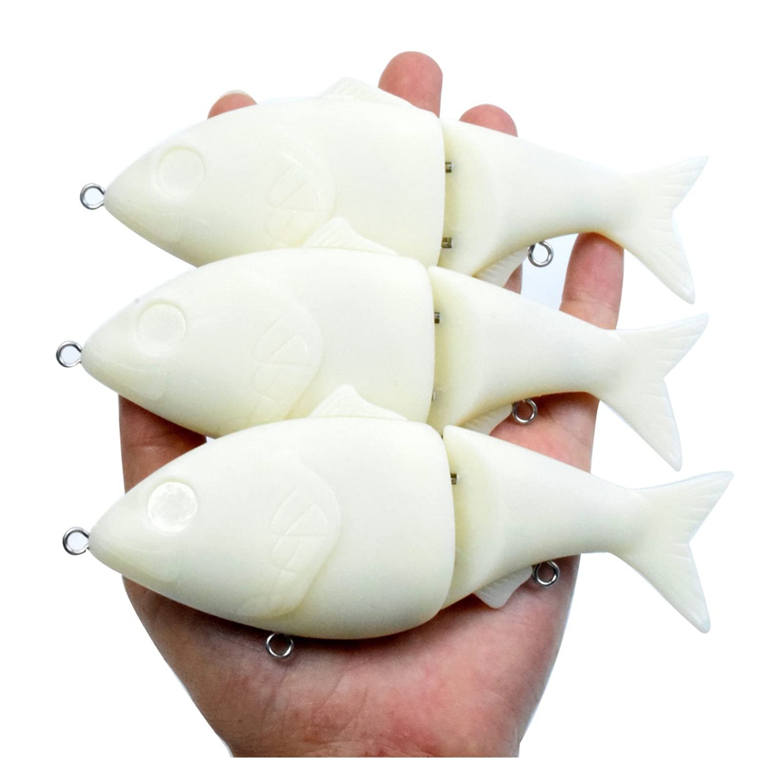 caihuashopping Leurres de Pêche Leurres de pêche Non peintes Glide Bait Lure Hard Blank Wobbler Slider Swaybait Pêche Tackle 13cm Leurres de Traîne (Color : JM03-3PCS)