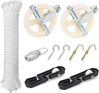 TooTaci Outdoor Clothesline Kit, 5