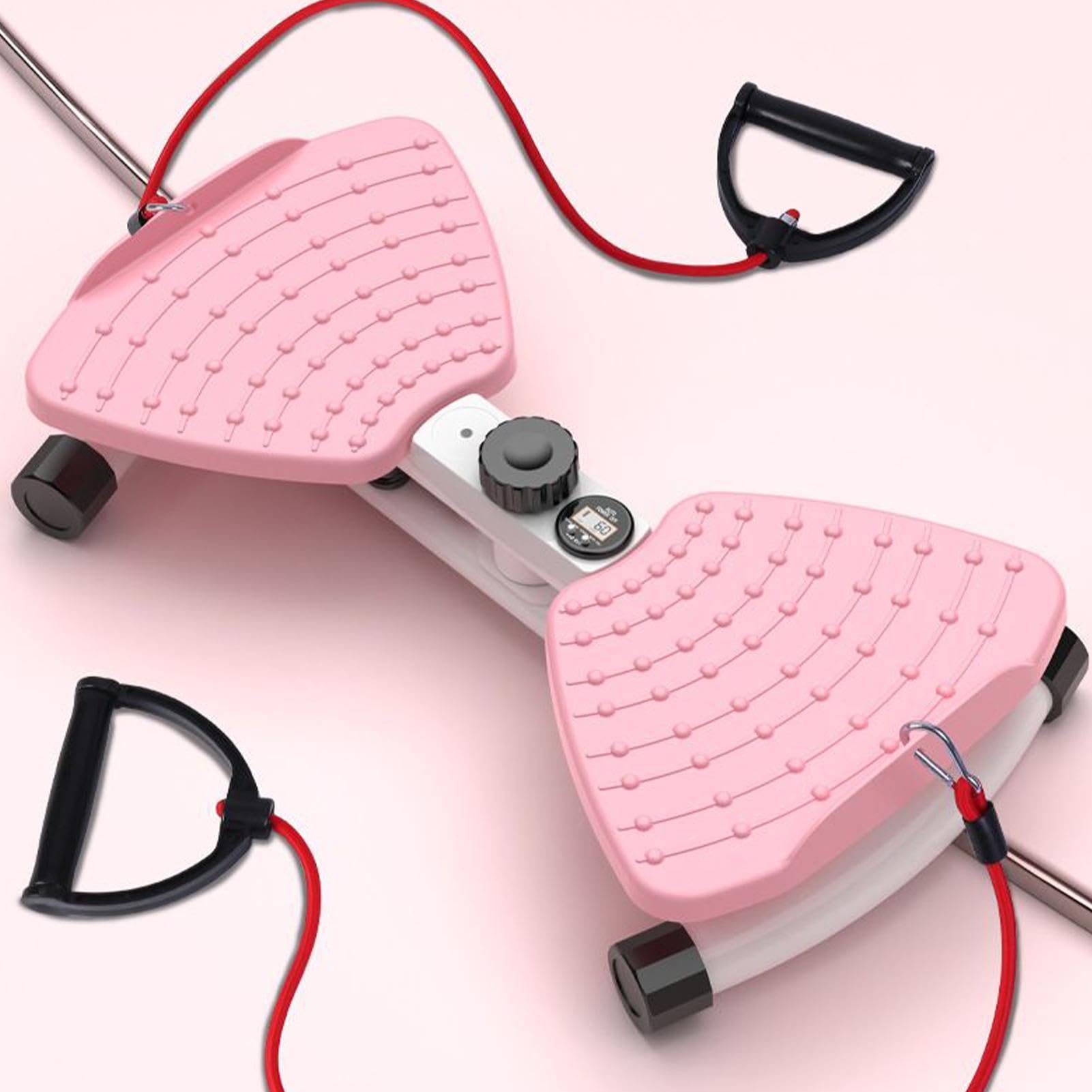 Máquina Ejercicio Torsión Twist Equipo de Entrenamiento de Core con Bandas | Plataforma Giratoria para Fortalecer Abdominales para Adultos, Casa, Apartamento, Gimnasio y Moldeado