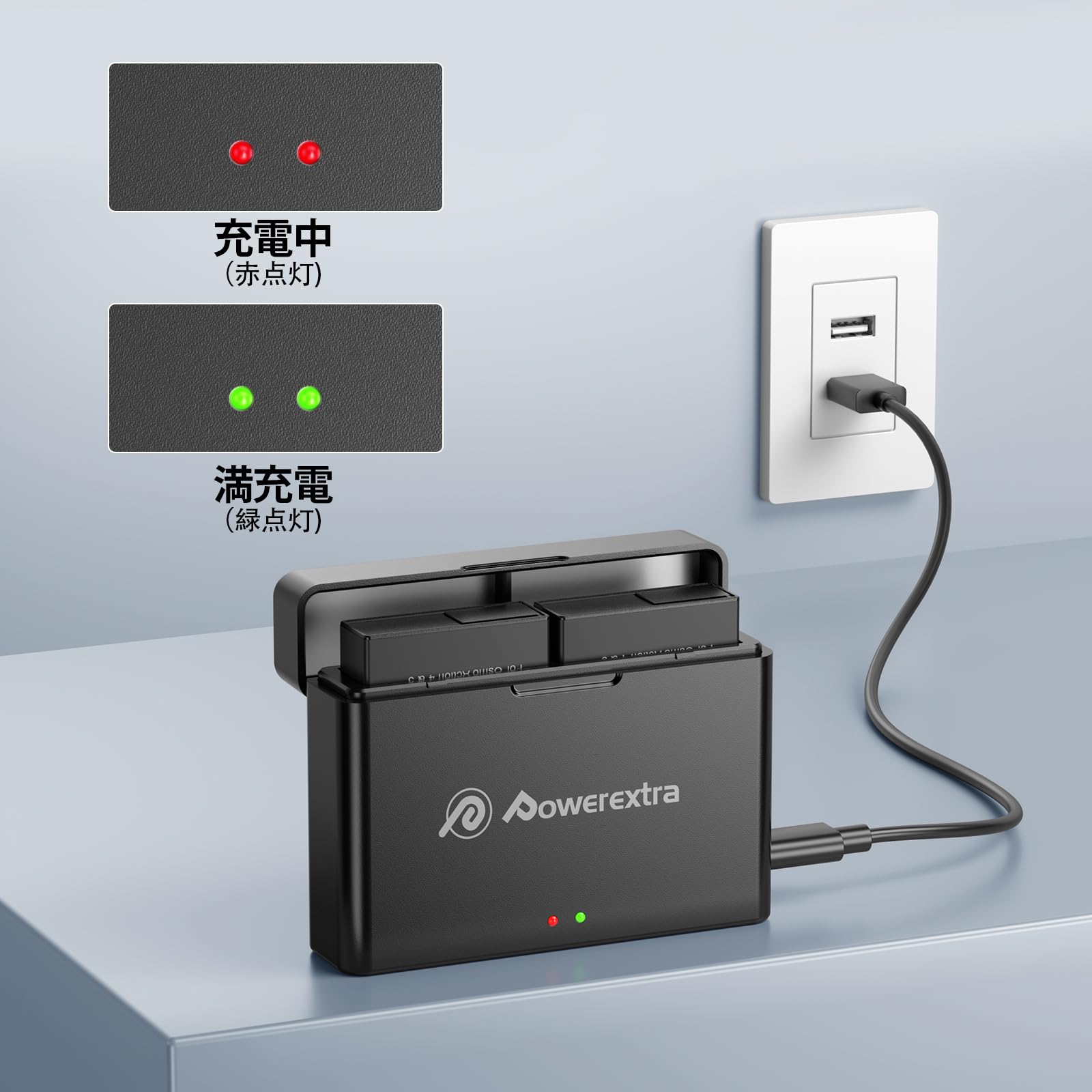 Amazon.co.jp: Osmo Action 4 バッテリー 急速充電器 セット1850mAh 