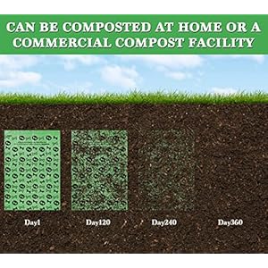 Biodegradable dog poo bags with holder 240 large poop bags corn starch blended compostable poo bag extra thick strong leak proof poop waste bag for dogs green   cucciolini doodles