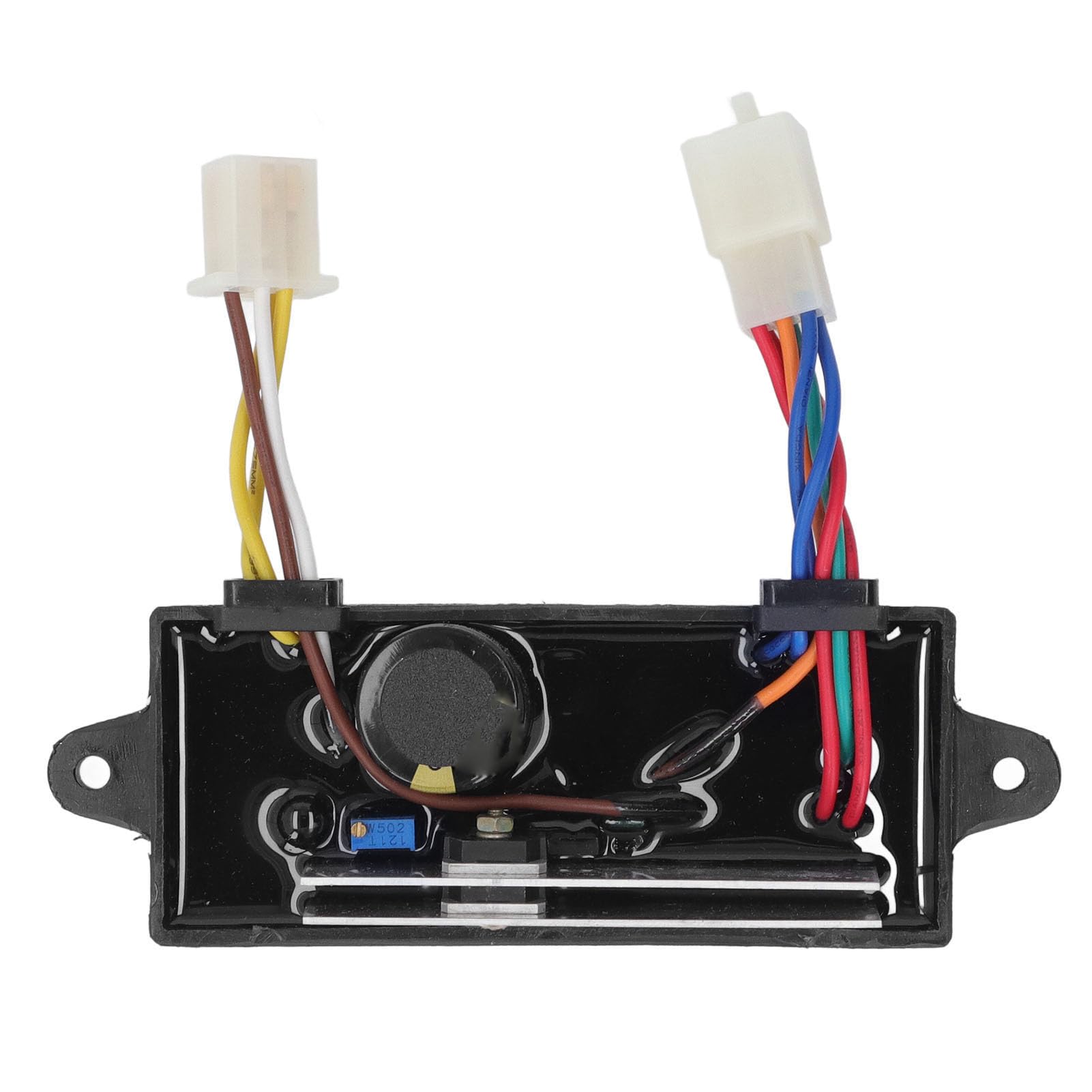 Sonew Regulador de Voltaje Automático Monofásico 10 Cables AVR para Generador y Soldador 470MPD 250VDC