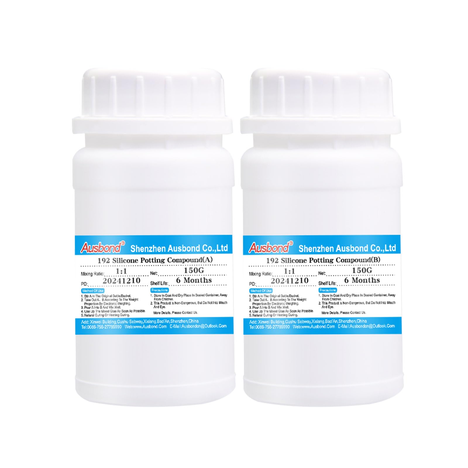 UL94-V0 Thermally Conductive Silicone Encapsulating and Potting Compound Heat-Resistant,High Thermal Conductivity,Seal,Mask,Waterproof & Insulate