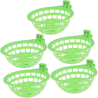 Balacoo 5Pcs Gaiolas De Criação De Canários Periquito Gaiola De Pássaro Gaiola De Plástico Pássaro Canário Ninho De Papagaio Ninho De Papagaio Ninho De Pássaro Utensílios Ninho De