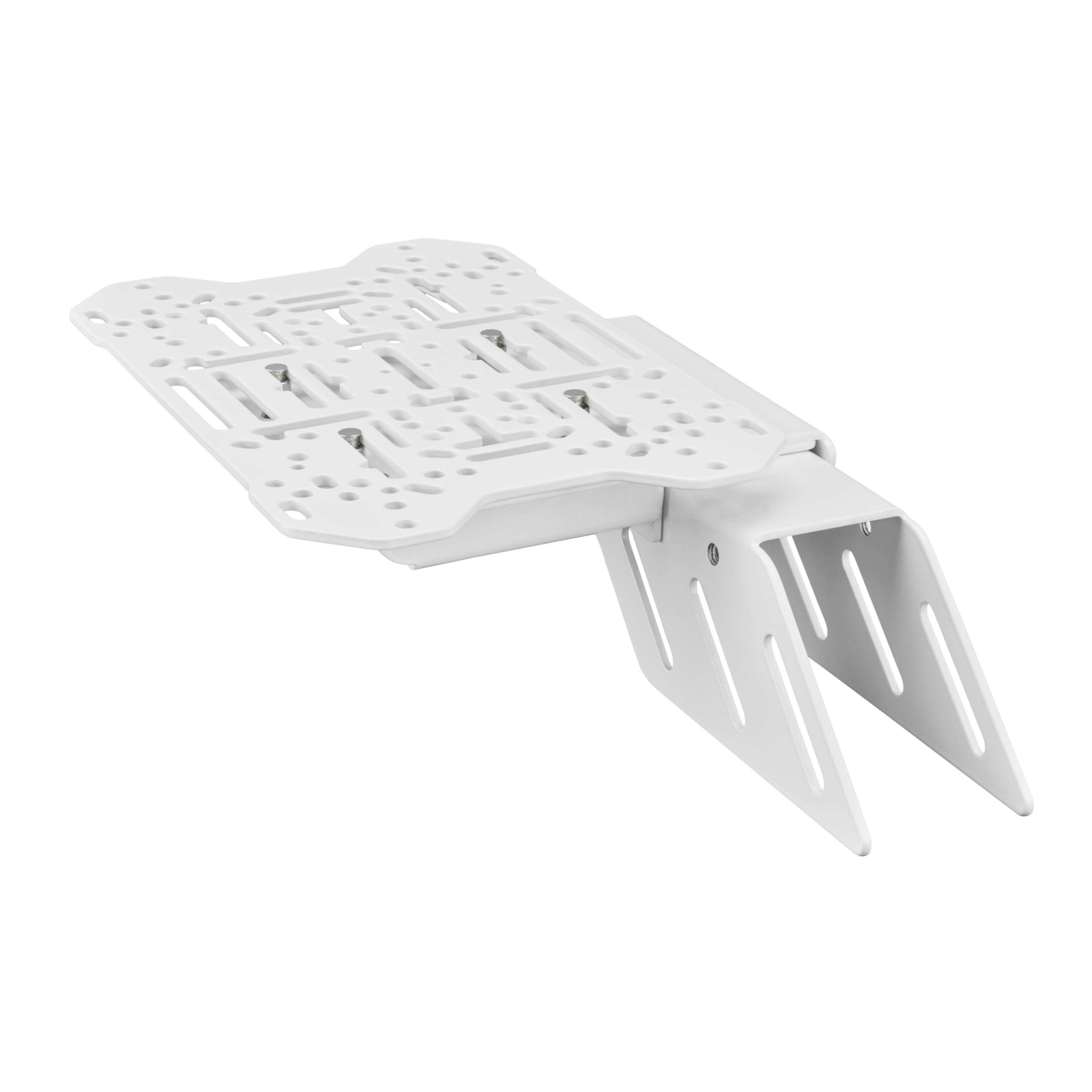 Soporte para simulaci�n de vuelo y carreras - OPLITE - Para cabina Full Force GTR S8 - Blanco - Compatible con freno de mano, caja de cambios y joystick