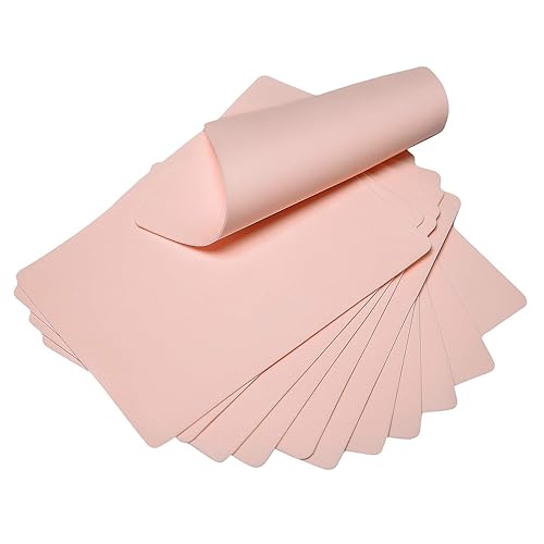 Piel de tatuaje en blanco, 10 hojas de 8 x 6 pulgadas, piel de práctica de microblading para tatuajes, cejas, labios, tatuajes, suministros de