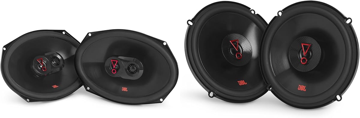 JBL Stage Series Speaker Upgrade Compatible with Chevy Silverado Crew Cab Pickup 19-26