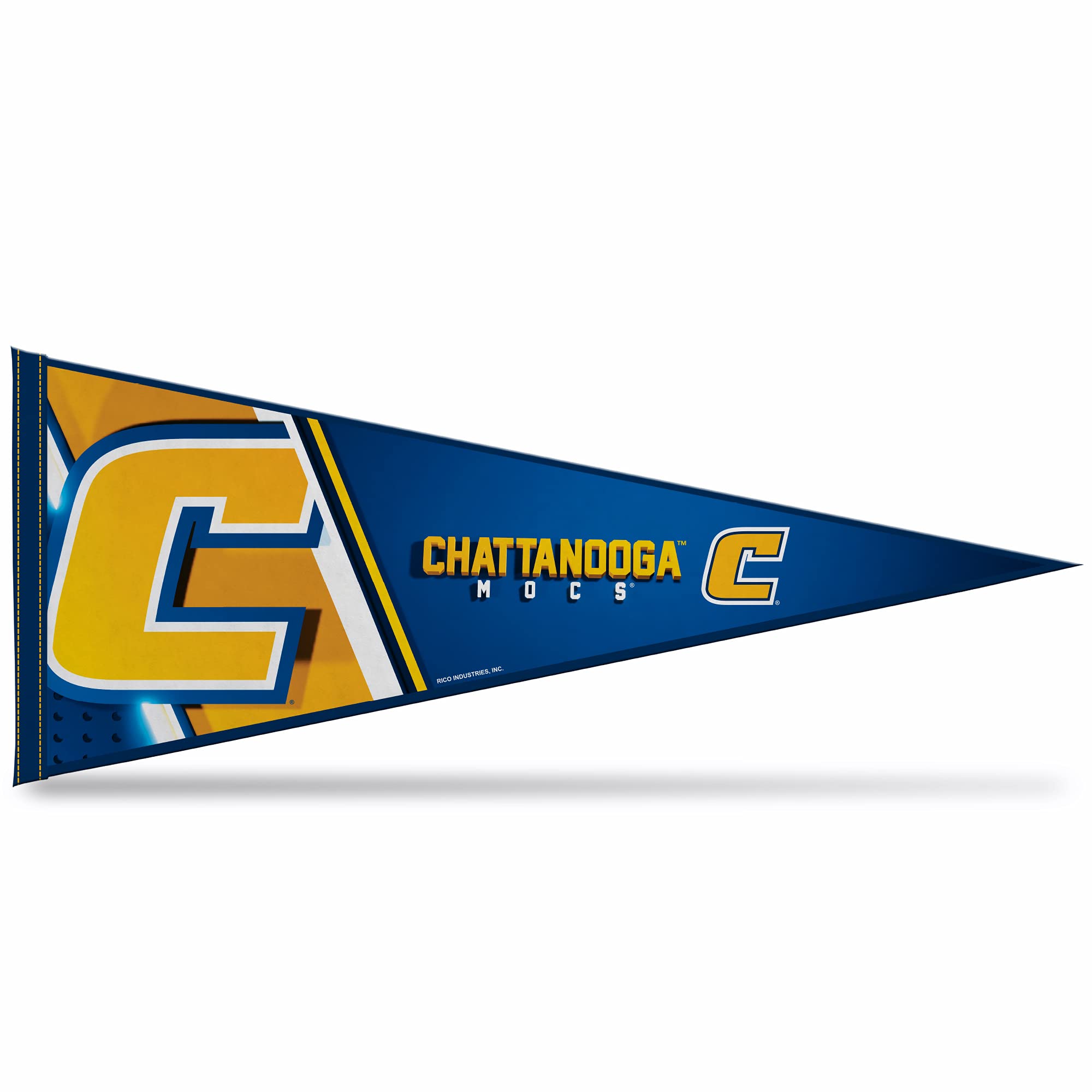 Fanion Tennessee-Chattanooga Mocs en feutre doux premium lavable et résistant