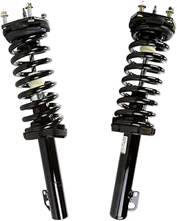 AutoShack CST100291PR Front Complete Struts Coil Springs Assembly Pair of 2 Driver and Passenger Side Replacement for 2005-2010 Jeep Grand Cherokee 2006-2010 Commander 3.0L 3.7L 4.7L 5.7L 4WD AWD RWD