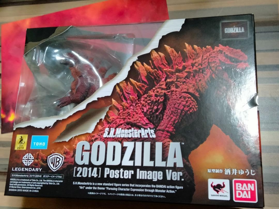 Amazon.co.jp: SHMonsterArts ゴジラ2014 ポスターカラーVer