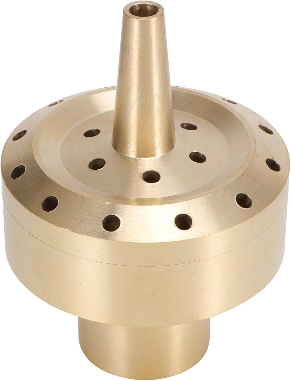 Brass Fountain Nozzle Sprinkler, Water Spray Head for Garden Pond Landscape Decoration, Flower - Shaped with Female Thread Connection for Outdoor Pool Water (1 inch DN25 copper style nozzle)