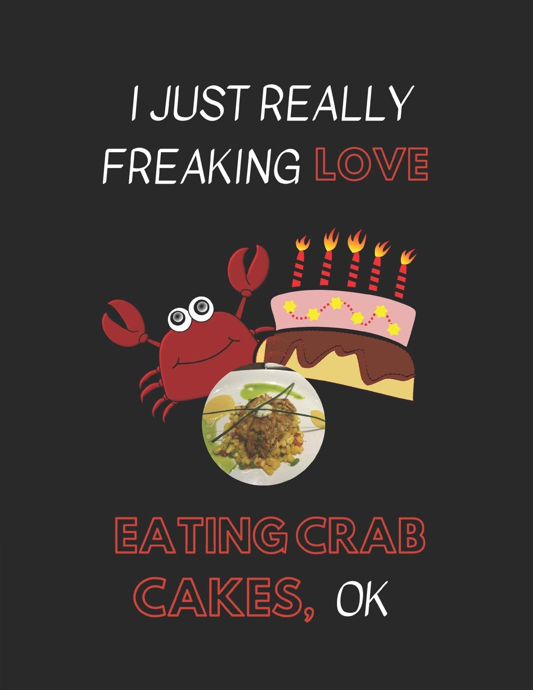 Idée cadeau originale carnet crabe pour anniversaire de gourmands et cuisiniers