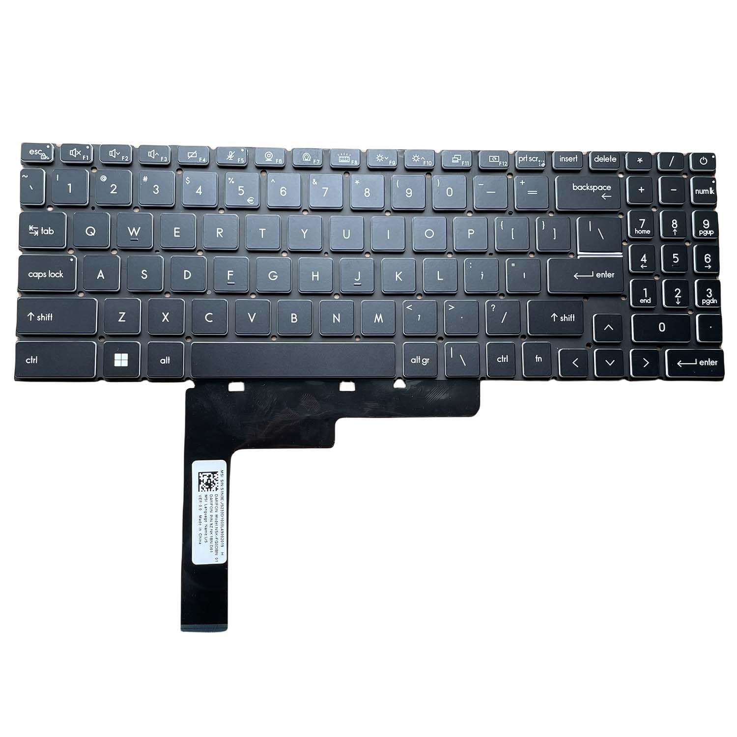 New US for MSI Katana GF66 GF76 Stealth Katana 11UE 11UG 11UH