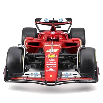 1/18 F1ブラーゴ　フェラーリSF-24 C.ルクレール×LED照明ケース Amazon.co.jp: Bburago（ブラーゴ） 2024年モデル 1/18 F1
