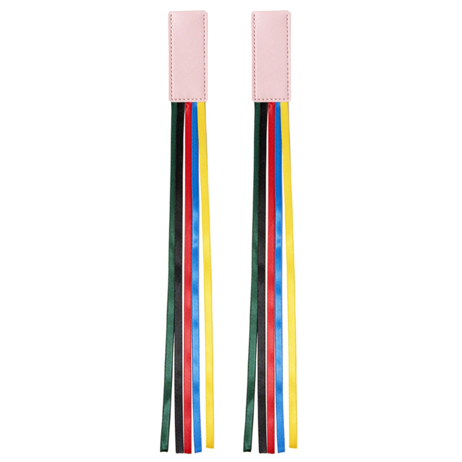 Xjdzineq 2 Pcs Bible Bookmarks PU Leather Colorful Ribbon Book Reading Markers Page Marker for Reading Ribbon Page Holders