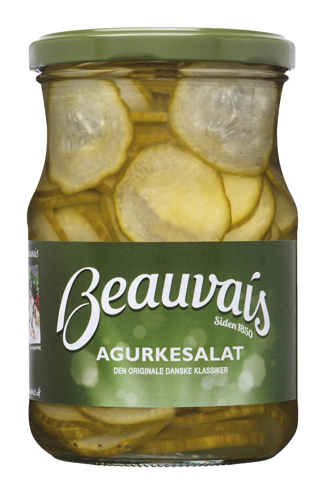Beauvais Agurkesalat Pickled Cucumber 550 grams