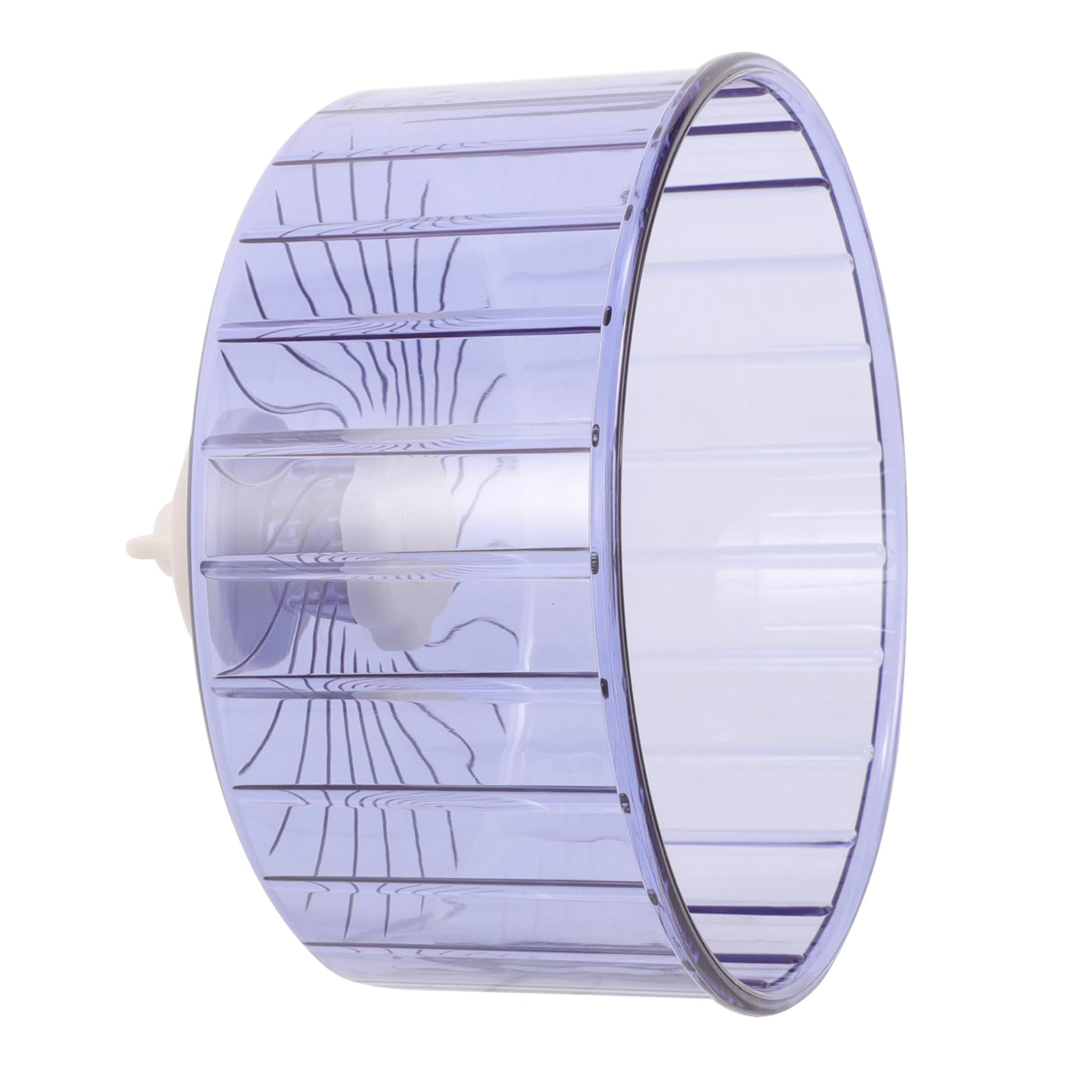 UPKOCH Silent Hamster Running Wheel Dual-Bearing Crystal Exercise Wheel for Hamsters Gerbils Hedgehogs and Chinchillas Noiseless 10-inch PET Plaything