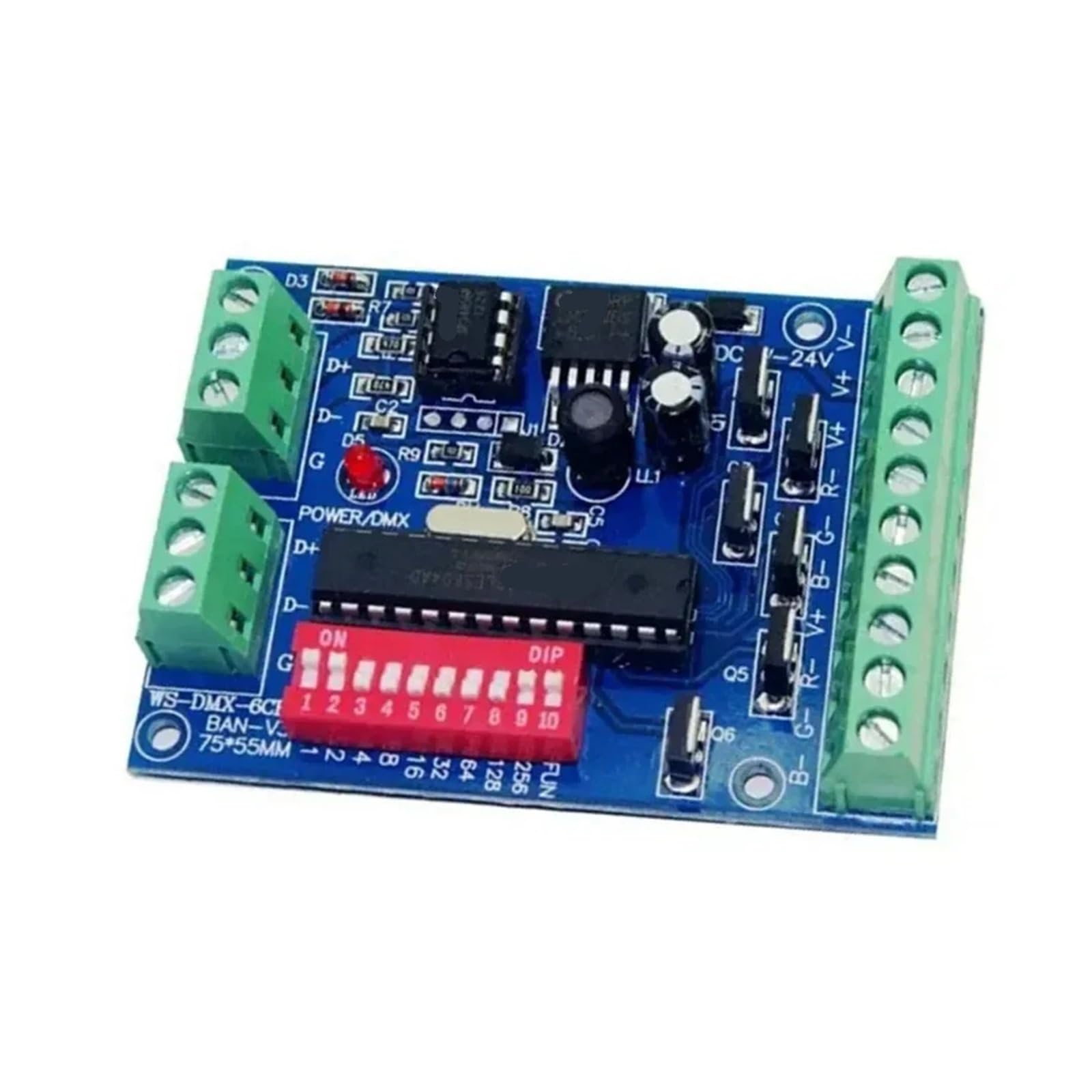Décodeur DMX512 RGB LED 6 canaux pour créer des ambiances lumineuses sur mesure