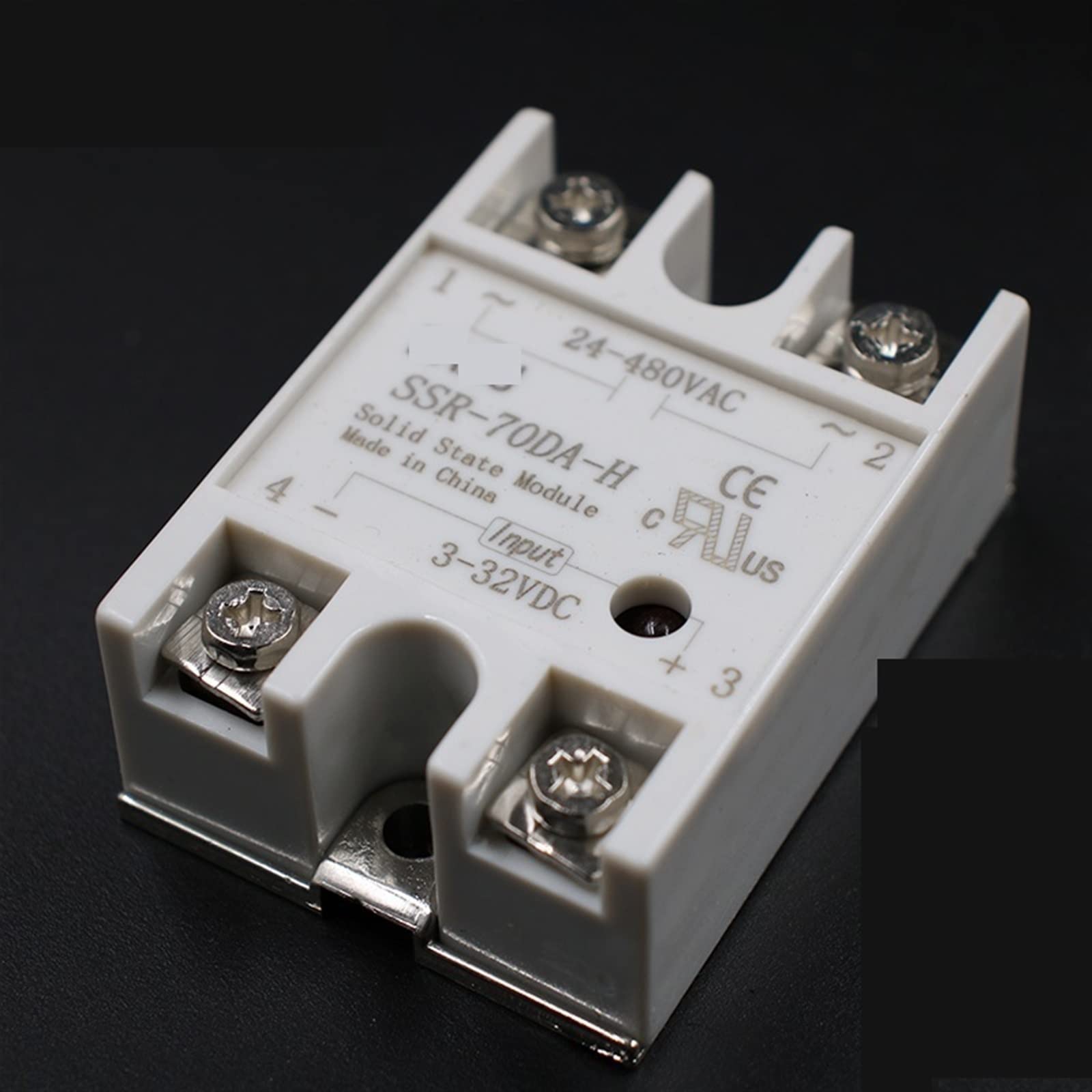 Régulateur de résistance SSR-70DA-H 70A pour commutation DC 3-32V - 4