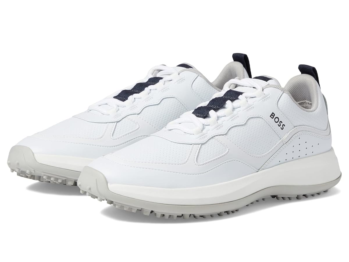 Amazon.com | Hugo Boss Cedric Mixed Material Sneakers Bright