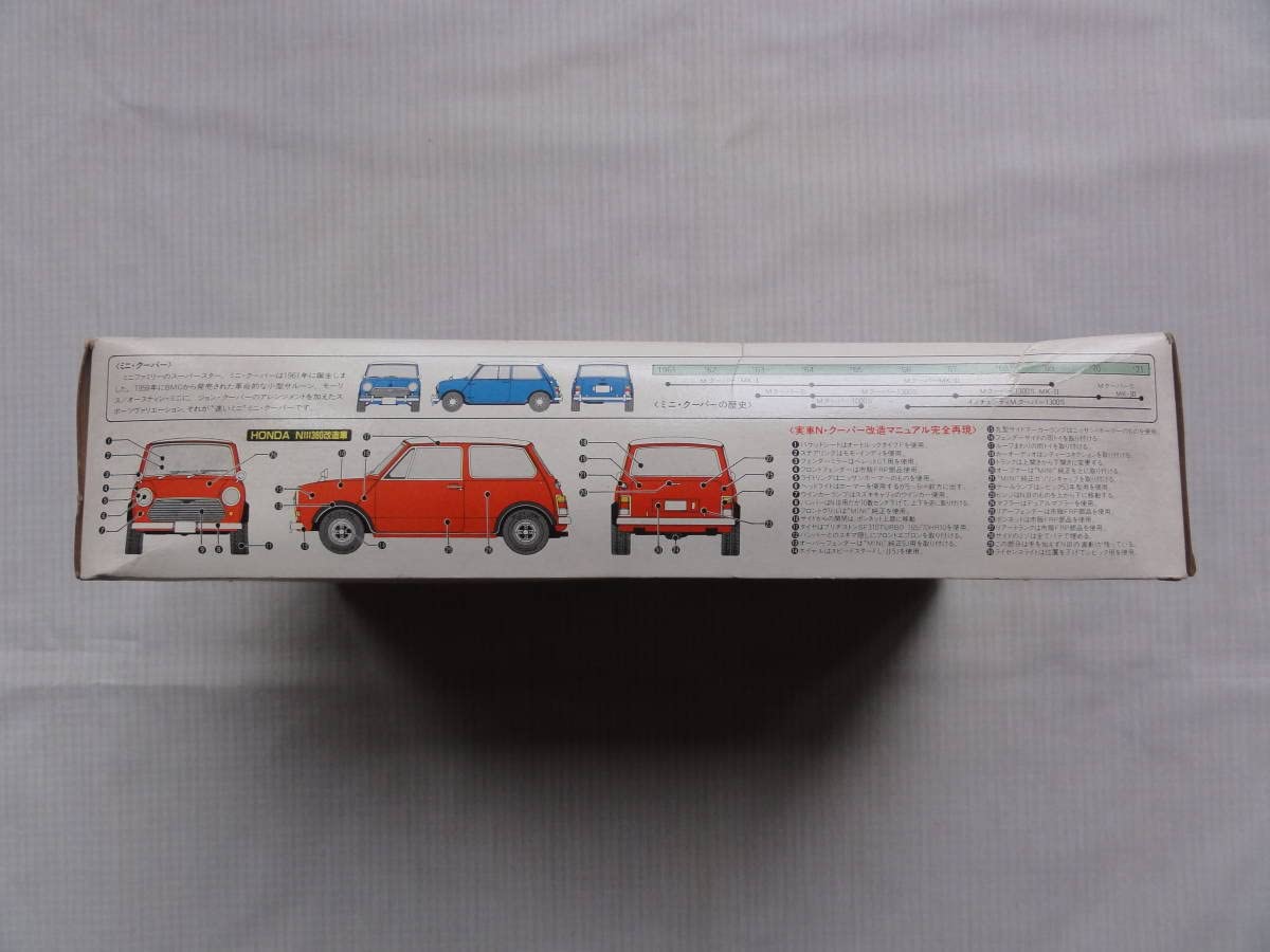［改造ミニカー］ミニクーパー Tomica Restoration For the mini specifications that appeared