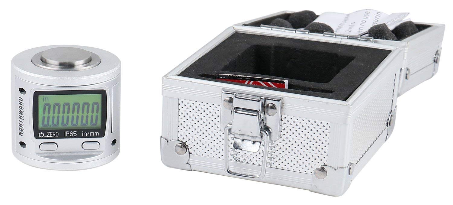 Accusize Industrial Tools IP65 - Presetter magnético digital electrónico de altura, 2" x 0", en/mm, 0805-4016
