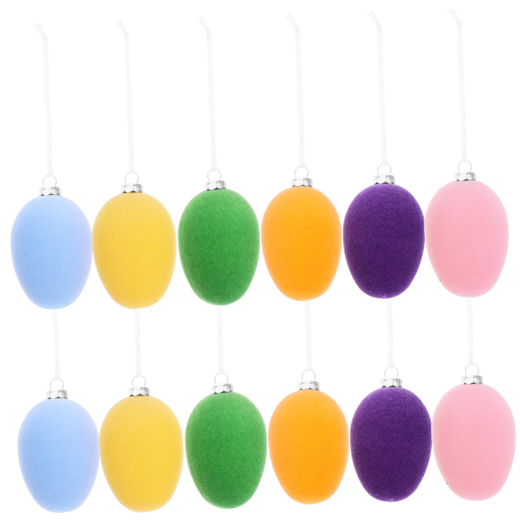 TOPBATHY 60 Pz Decorazione Pasquale Decorazioni Per Uova Di Pasqua Ornamento D'attaccatura Di Scena Di Decorazioni a Tema Festival Decorazioni Da Appendere Per Floccaggio