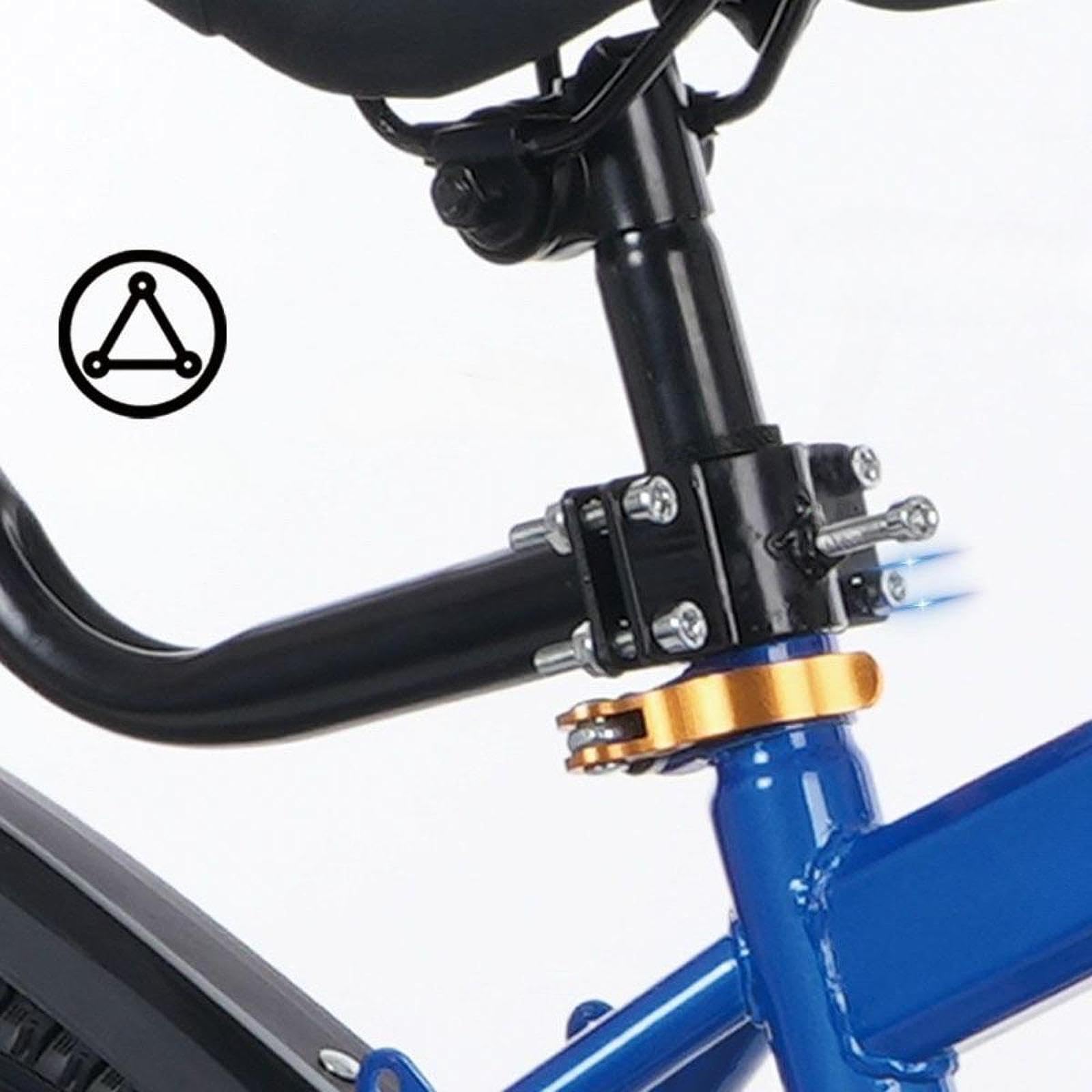 Poignées D'entraînement pour Vélo, Poignées de Sécurité pour Vélo Enfant, pour La Pratique du Vélo.