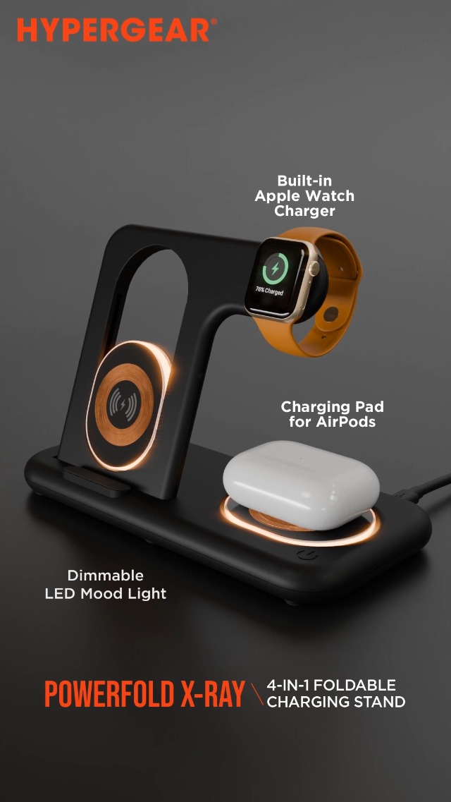 Amazon.com: HyperGear PowerFold X-Ray Wireless Charging Station