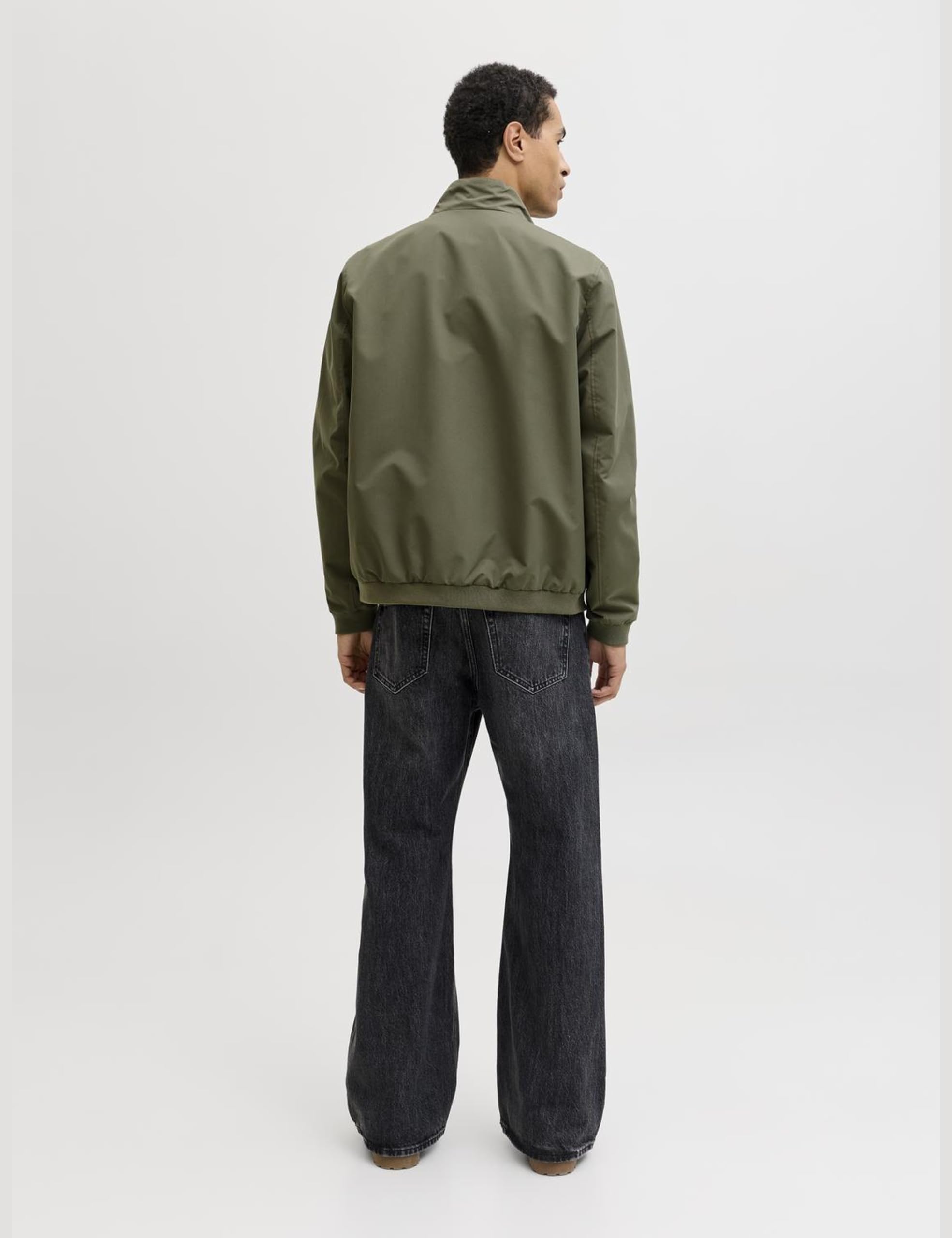 JACK & JONES Jjerush Harrington Bomber Noos, Dusty Olive, M