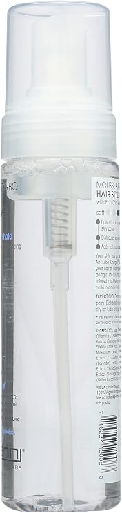 Giovanni Hair Styling Foam Natural Mousse - Air Turbo Charged, 7 Ounce - 6 per case.