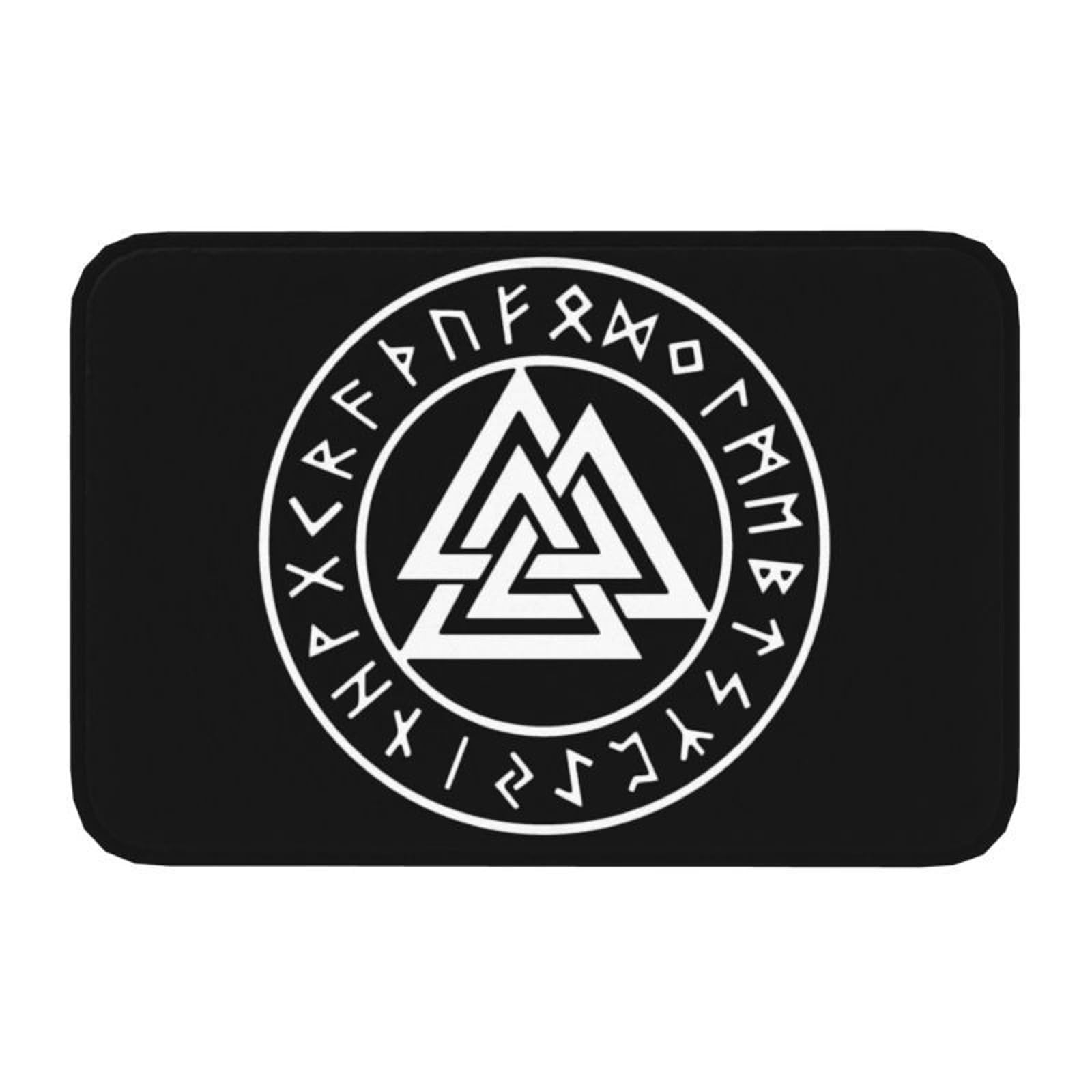 Tapis boussole Viking pour entrée et salle de bain style nordique