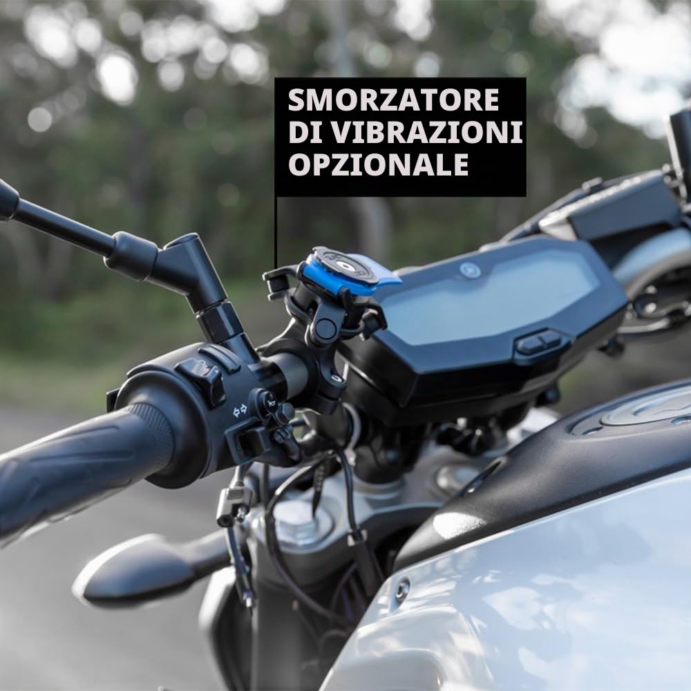 Quad Lock Supporto Stelo Forcella per Moto (Solo Il Supporto da Moto) per iPhone e telefoni Samsung Galaxy
