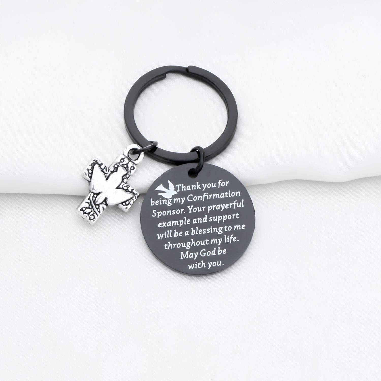 TGBJE Confirmation Sponsor Gift Christian Faith Gift Christmas Gift Catholic Confirmation Gift Godfather Gift Thank You Gift