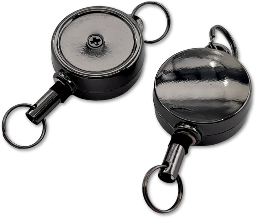 Amazon.co.jp: 2[RR01] 2個入 リールキーホルダー パーツ 小型