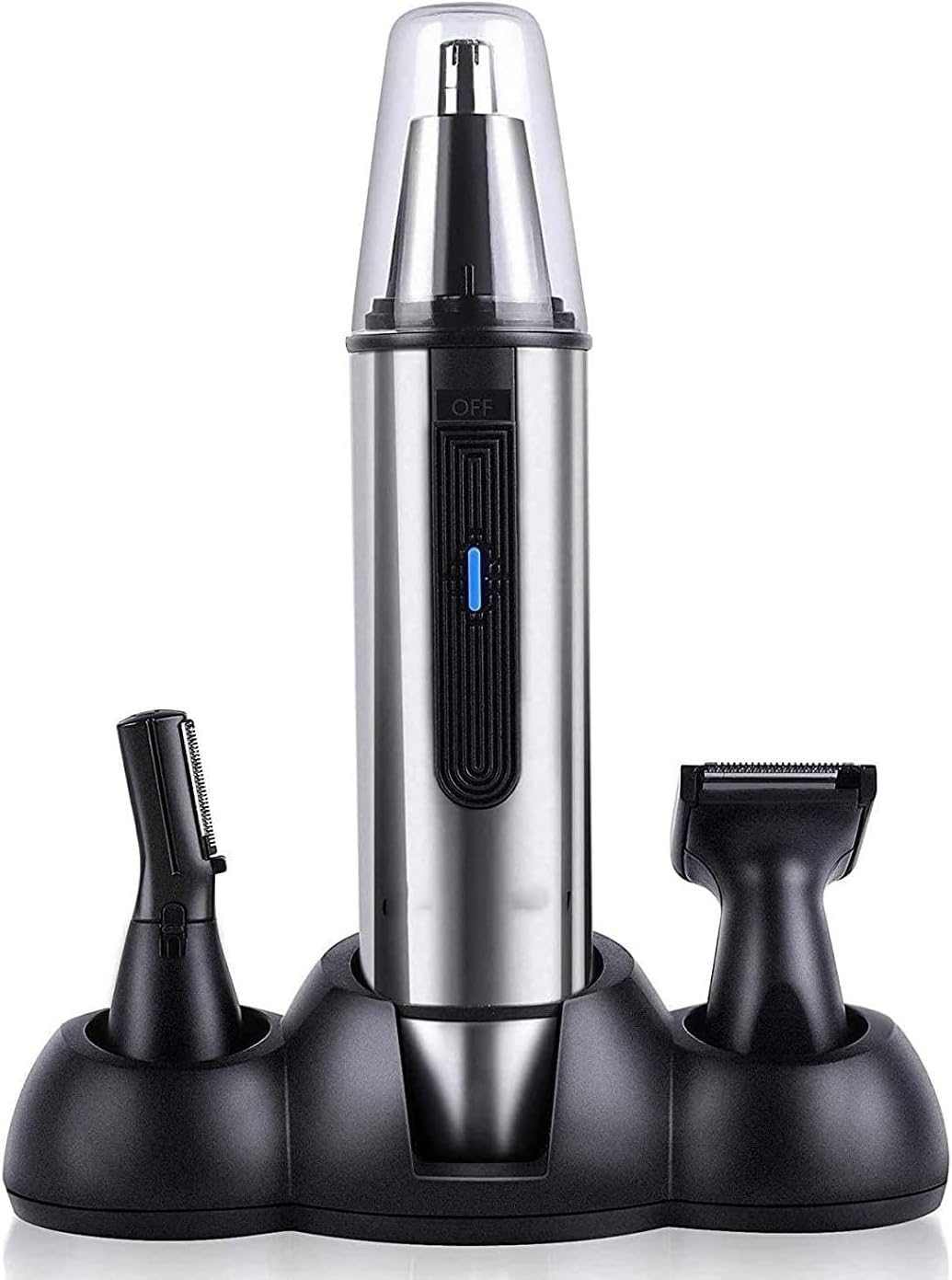 Ear and Nose Hair Trimmer Professional Painless Eyebrow Facial Ear Hair Trimmer Clipper for Men and Women Battery-Operated