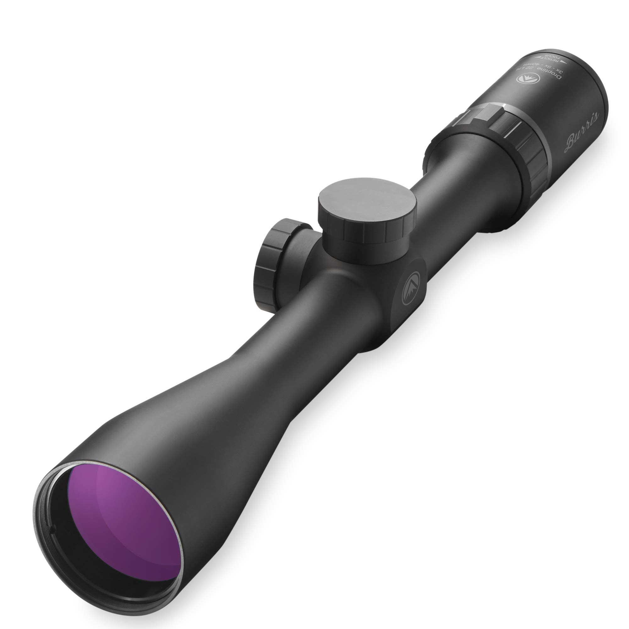 BurrisHunting Durable Waterproof Droptine Riflescope with Ballistic Plex Reticle, 3-9x 40mm