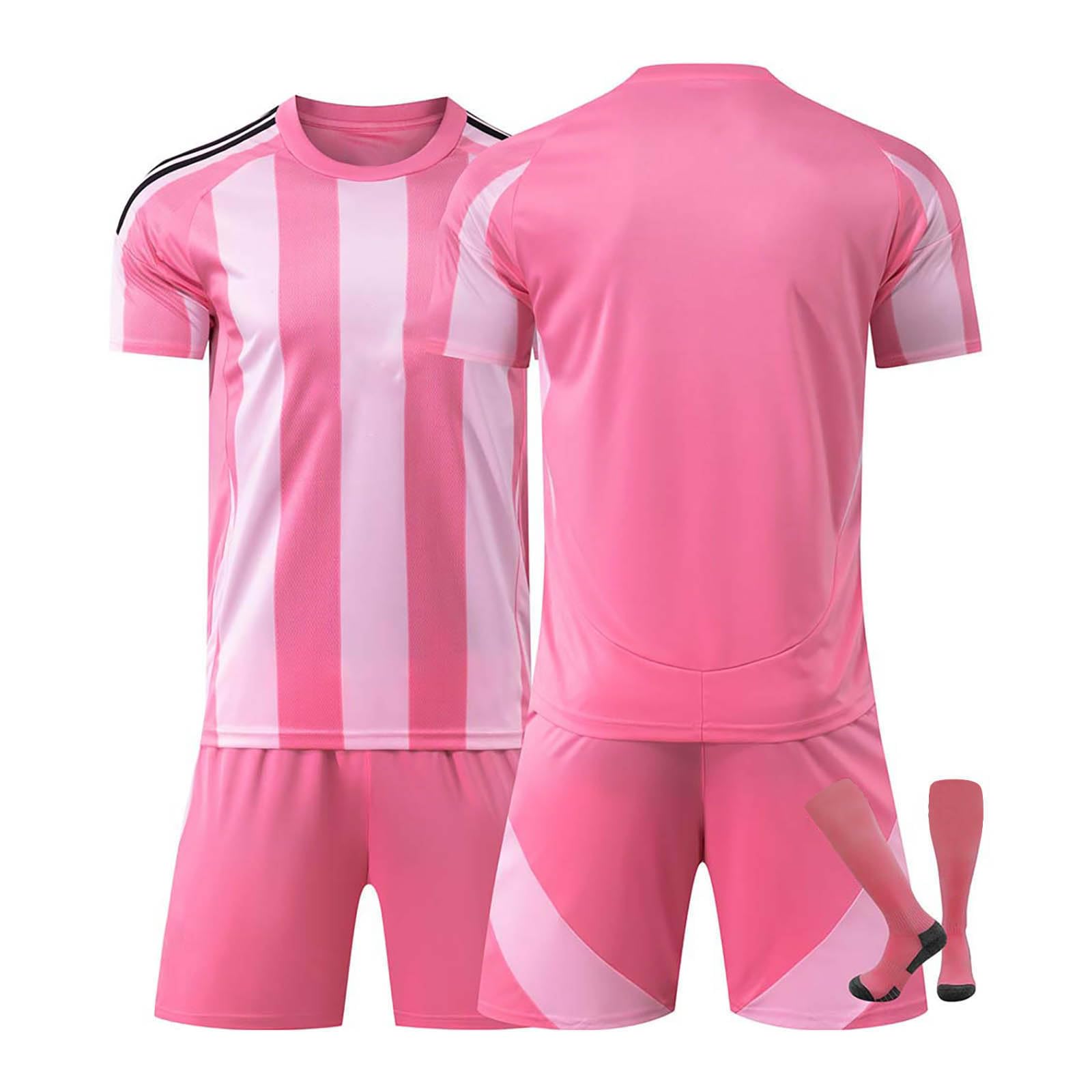 Maillot Football Personnalisé 24/25 - Enfant Et Adulte - Nom Et Numéro - Ensemble Maillot/short/chaussettes