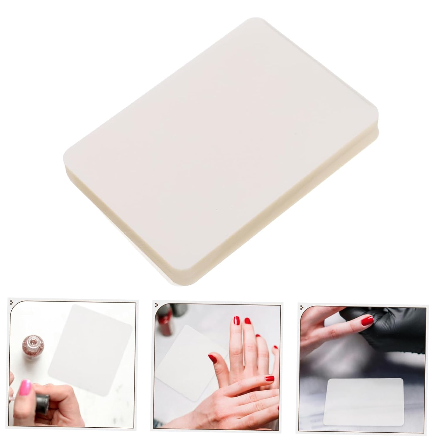 200sheet Nail Polish Palette Paper Japanese Nail Art Paper Disposible Mixing Palette for Manicure