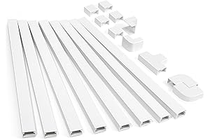 ZhiYo 126in Cord Hider for Wall Mounted TV