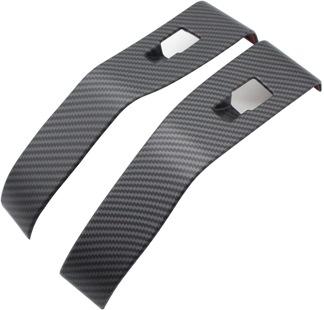 AOSK for Mustang mach e Interior Accessories, mach e Window Lift Switch Panel Full Cover(Matt Carbon Fiber)