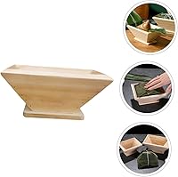 Vista 9 de EXCEART Molde de arroz de madera, accesorio de cocina tradicional para bolas de arroz con forma y albóndigas, ideal para festivales