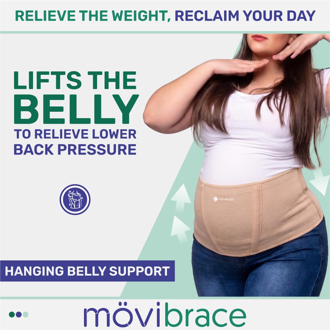 Movibrace Bauchgurt zum Aufhängen von Bauch, schwachen Bauch- und unteren Rückenmuskeln (XX-Large)