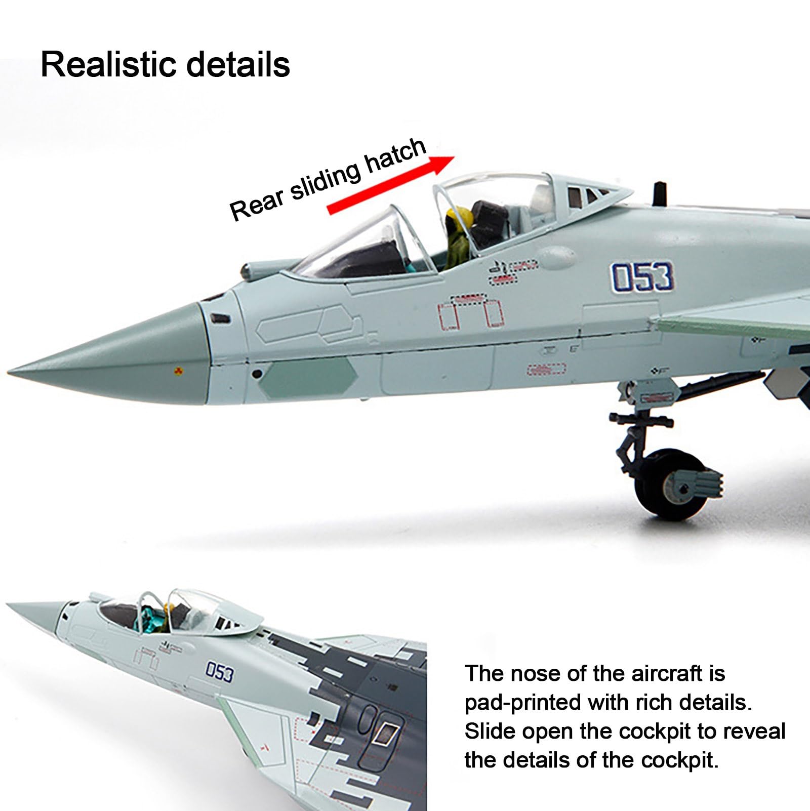 ステルス戦闘機SU-57 1/72スケール 金属製 Amazon.co.jp: 1:72 スケール SU-57 ステルス戦闘機合金ジェット